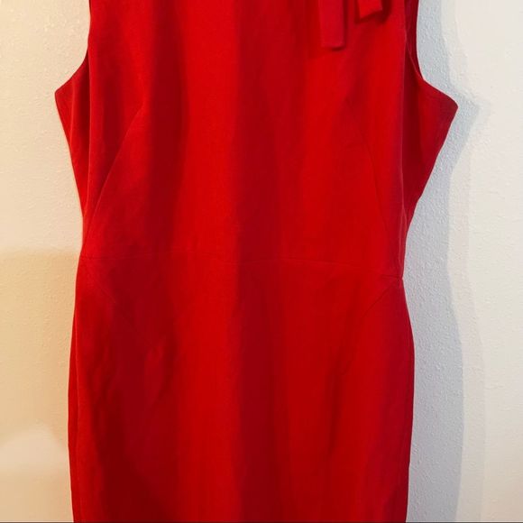 Maggy London Red Midi Dress - Picture 7 of 13
